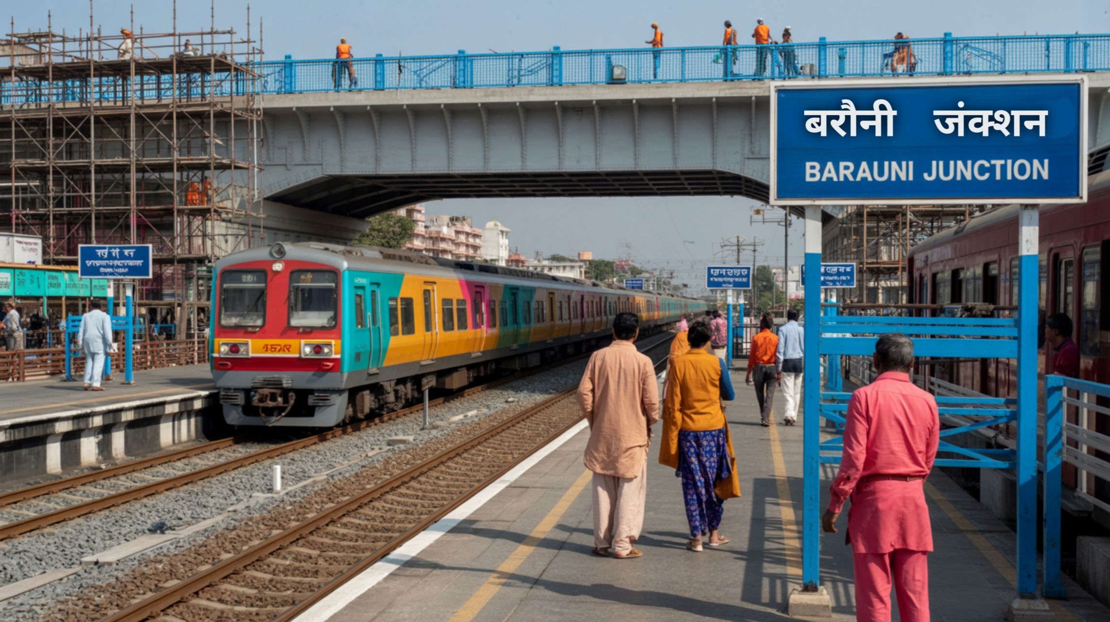 Barauni Junction – बरौनी जंक्शन आरओबी निर्माण की योजना का प्रतीकात्मक चित्र